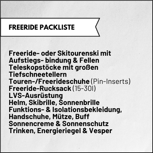 Freetouring Day mit Black Diamond